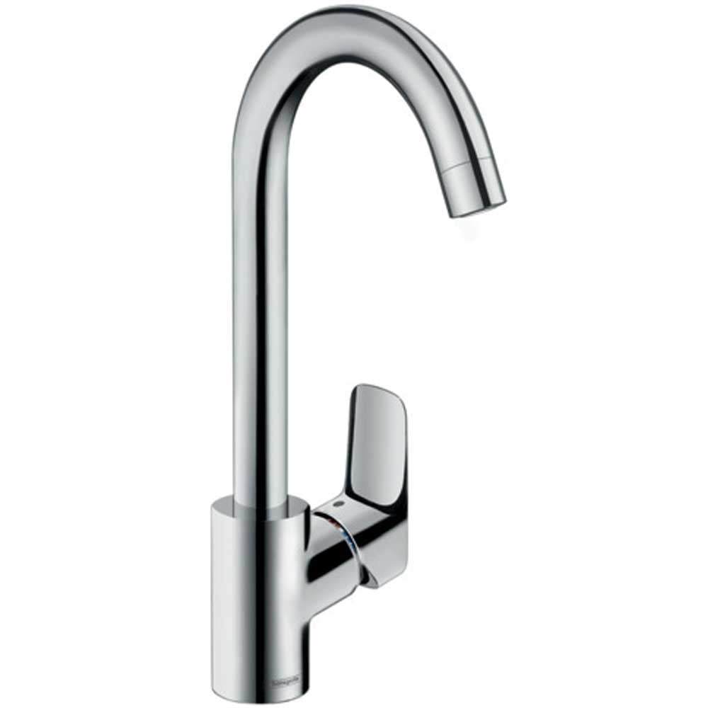 Hansgrohe Logis M31 260 Chrome Single Lever Kitchen Sink Mixer Tap 71861000