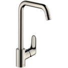 hansgrohe-focus-m41-brushed-steel-single-lever-kitchen-sink-mixer-tap-31821800-