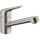 hansgrohe-focus-m42-brushed-steel-single-lever-kitchen-sink-mixer-tap-71808800-