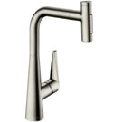 hansgrohe-talis-select-m51-brushed-steel-pullout-kitchen-sink-mixer-tap-72823800-
