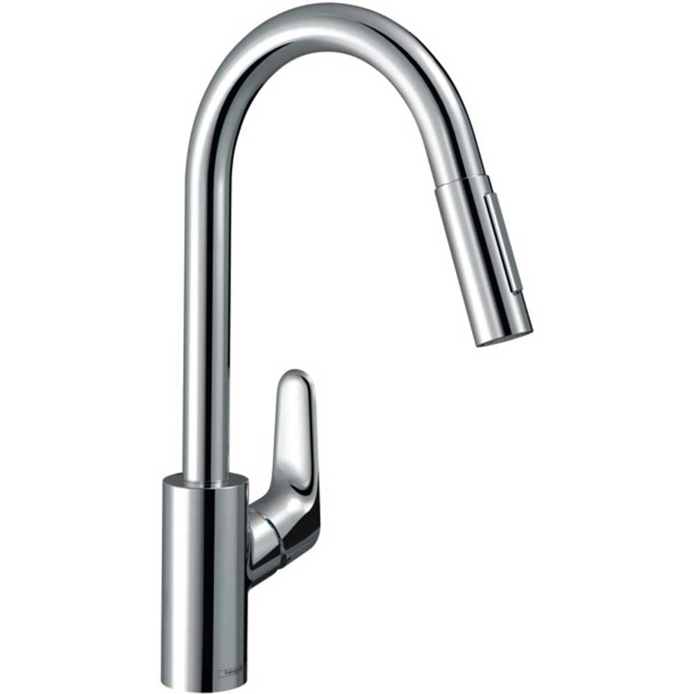 Hansgrohe Focus M41 Chrome 240 Pullout Spray Kitchen Sink Mixer Tap 31833000