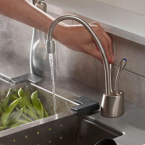 Insinkerator Brushed Steel Boiling Hot & Cold Kitchen Kettle Tap NO TANK HC1100BS