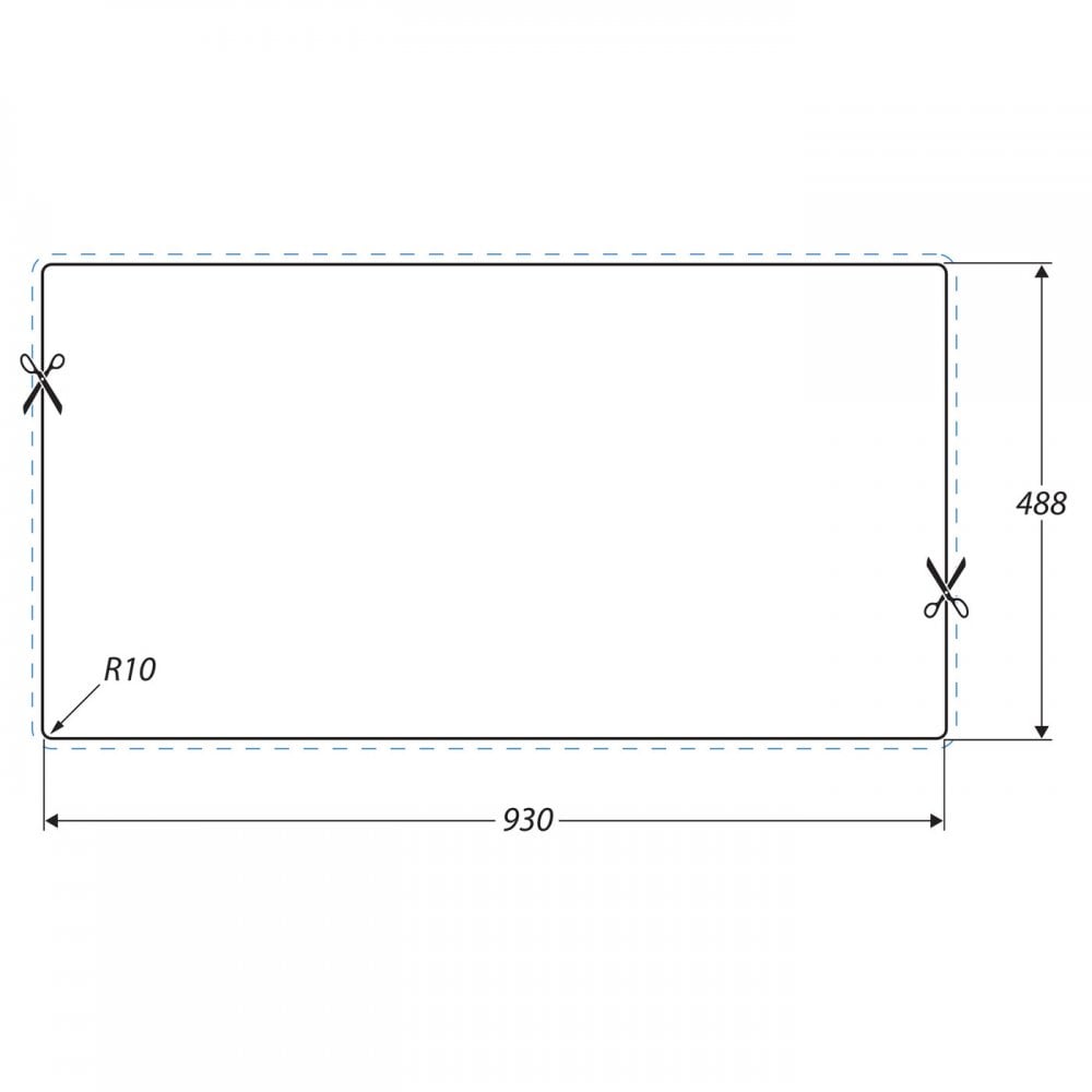 Rangemaster Glendale 1.0 Bowl Brushed Stainless Steel Kitchen Sink & Waste