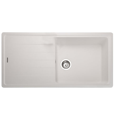 Rangemaster Elements 1.0 Bowl Granite Kitchen Sink & Waste
