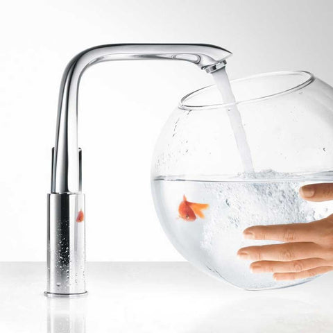 Hansgrohe Metris Chrome Single Lever Basin Mixer Tap 230 Without Wast