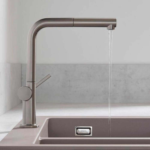 Hansgrohe Talis M54 270 Pullout Kitchen Sink Mixer Tap, with 1 Spray Pattern
