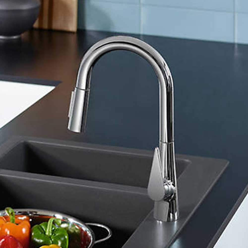 Hansgrohe Talis M51 160 2 Jet Pullout Spray Single Lever Kitchen Sink Mixer Tap with sBox