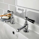 hudson-reed-topaz-black-lever-hexagonal-collar-basin-taps---bc401hl-