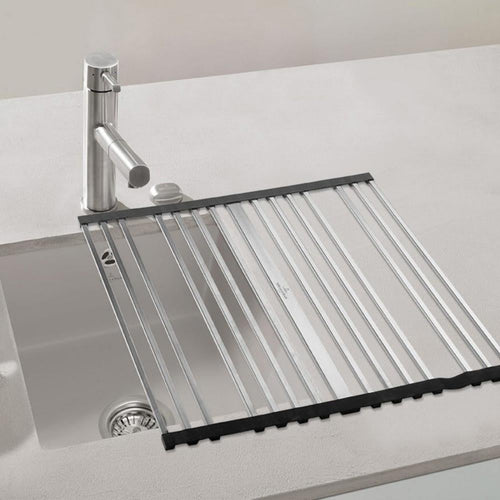 Villeroy & Boch Brushed Stainless Steel Multi-Purpose Rolling Mat