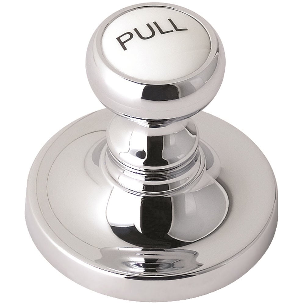 Nuie Traditional Chrome Basin Pull Up Waste E313