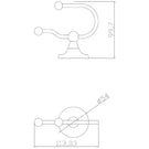 nuie-traditional-chrome-double-robe-hook-lh311-