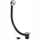 Bathtub waste and overflow pipe set