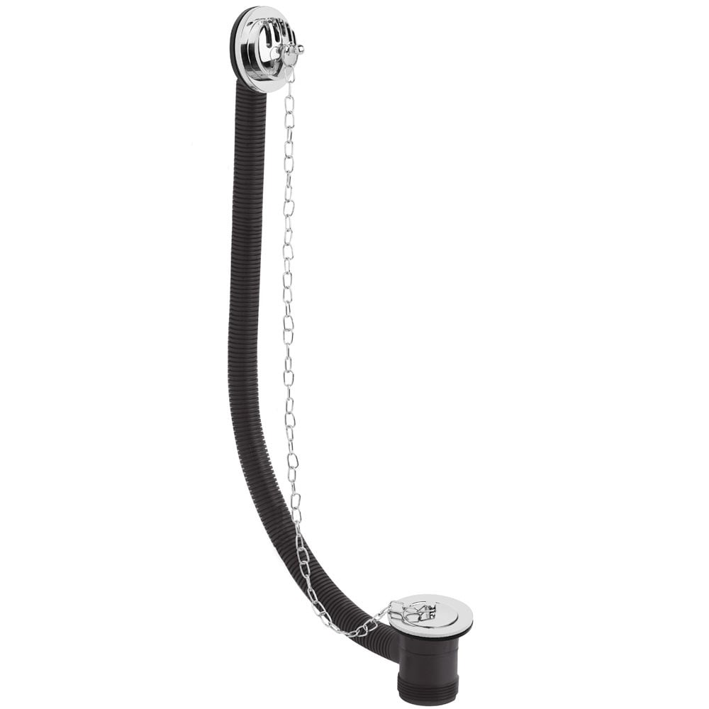 Nuie Traditional Chrome Classic Concealed Bath Waste EA384
