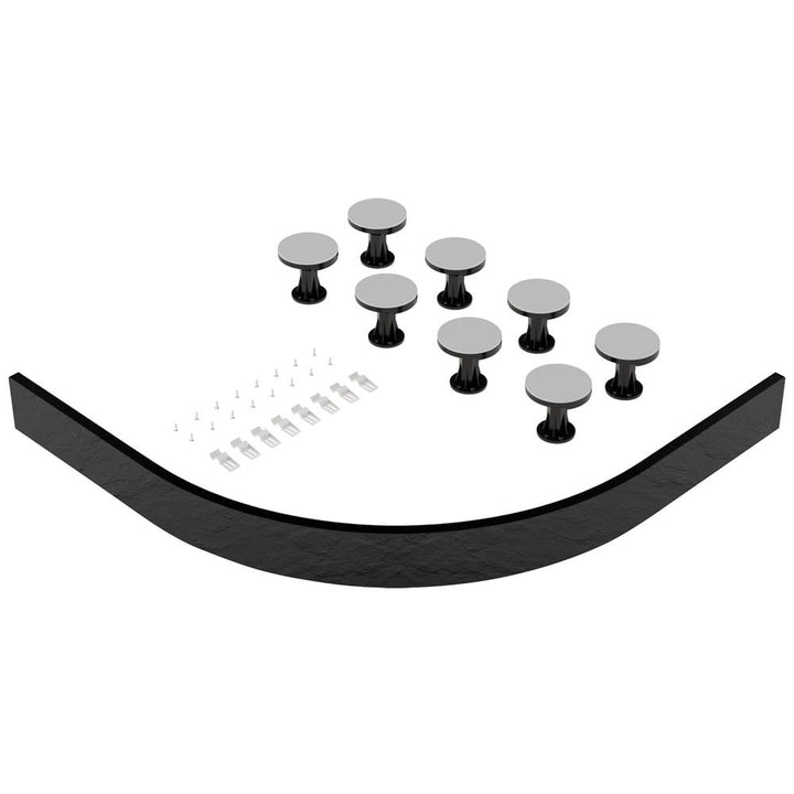 nuie-slate-grey-legs--plinth-kit-for-quad--offset-tray-1000-1200mm-leg6s-
