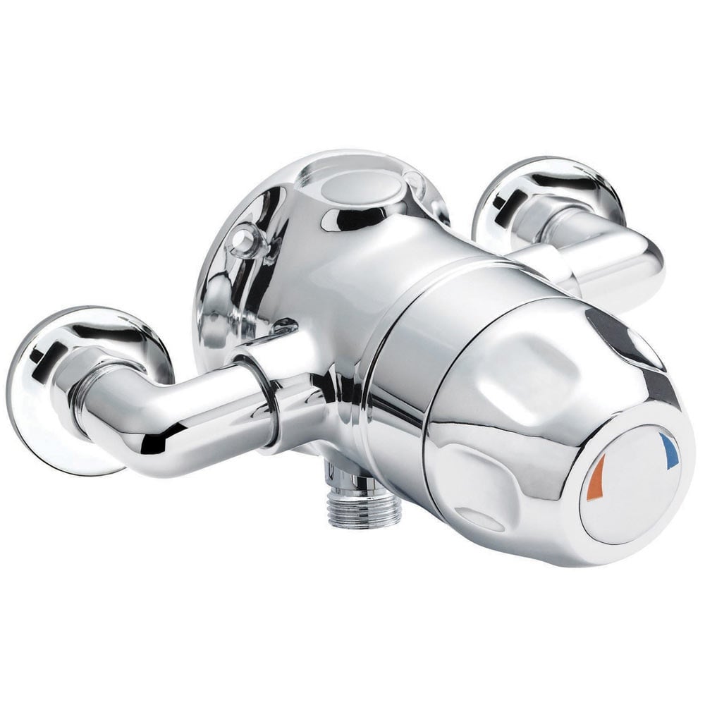 Nuie Chrome Exposed Sequential Thermostatic Shower Valve - VSQ1