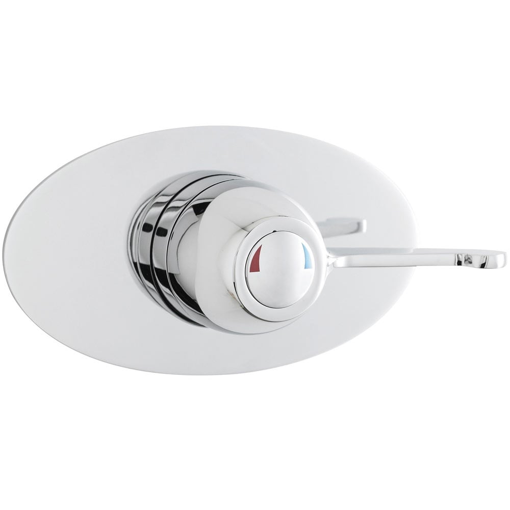 Nuie Chrome Concealed Sequential Thermostatic Shower Valve - VSQ4