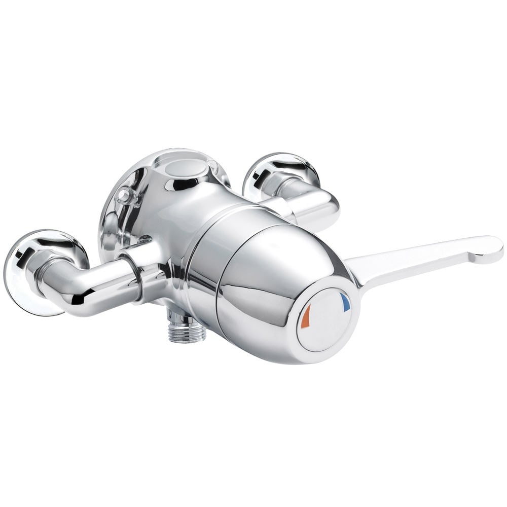 Nuie Chrome Exposed Sequential Thermostatic Shower Valve - VSQ2