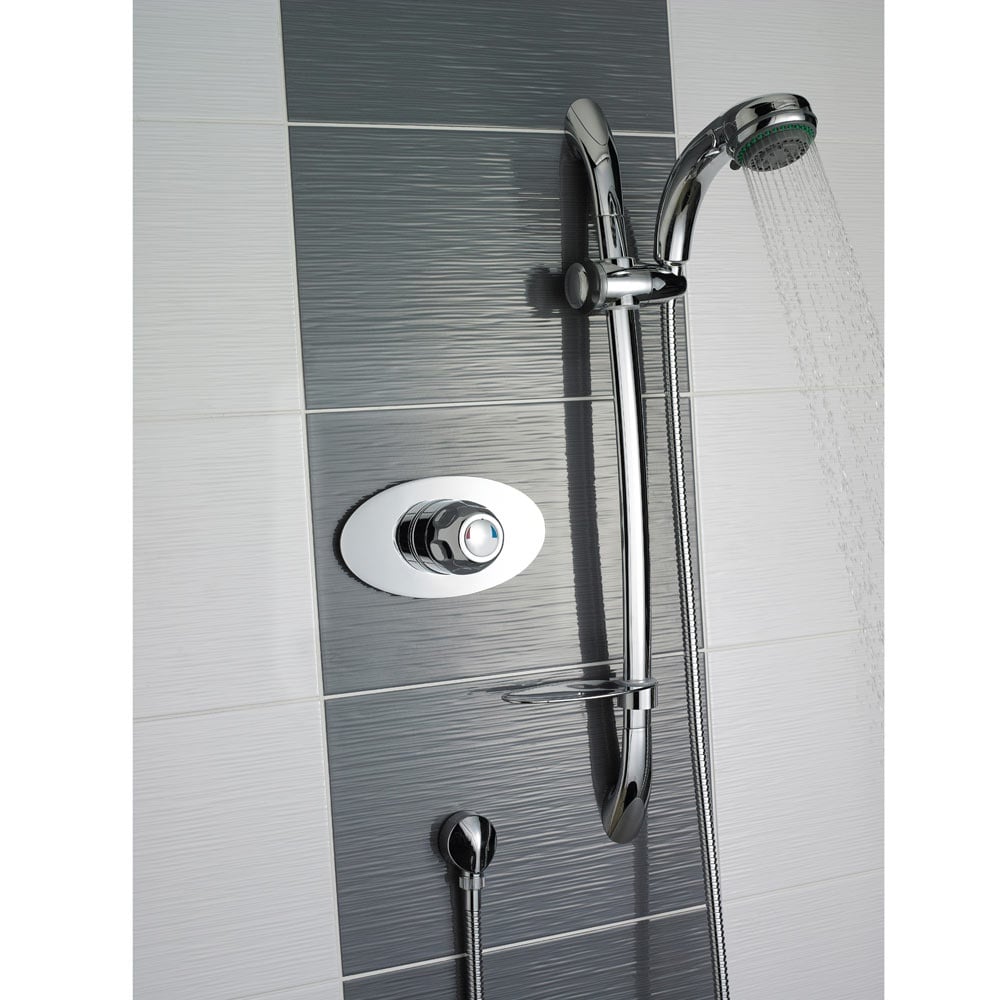 Nuie Chrome Concealed Sequential Thermostatic Shower Valve - VSQ3