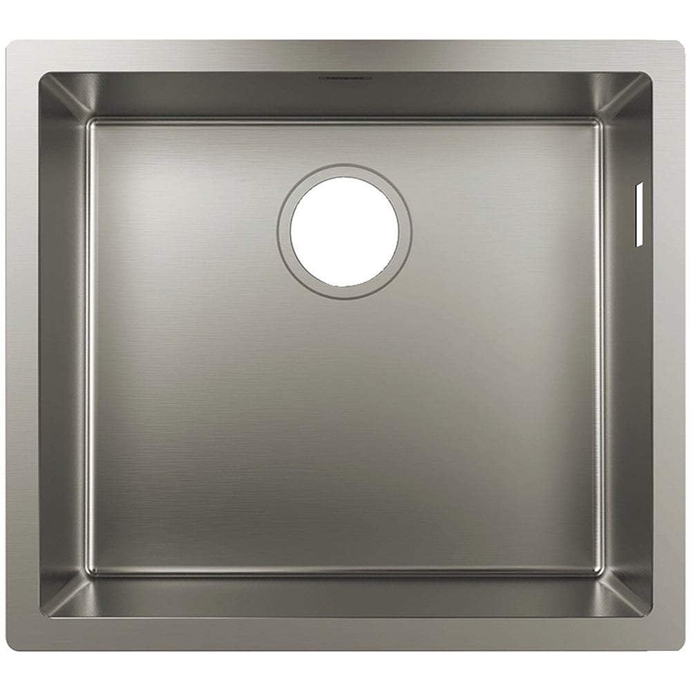 Hansgrohe S719-U500 1.0 Bowl Stainless Steel Undermount Kitchen Sink 43427800