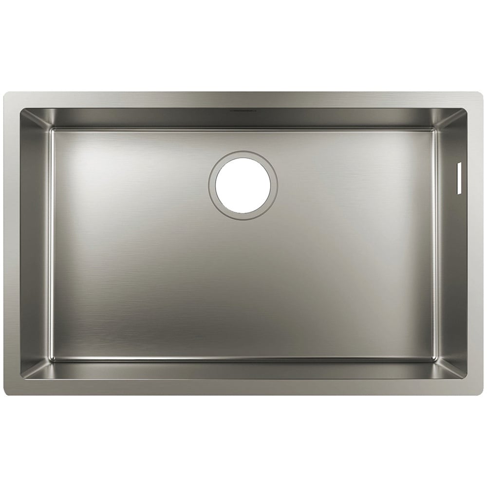 Hansgrohe S719-U660 1.0 Bowl Stainless Steel Undermount Kitchen Sink 43428800