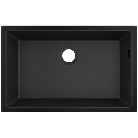 Hansgrohe S510-U660 1.0 Bowl Granite Undermount Kitchen Sink