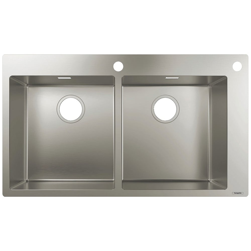 Hansgrohe S712-F765 2.0 Bowl Stainless Steel Kitchen Sink 43311800