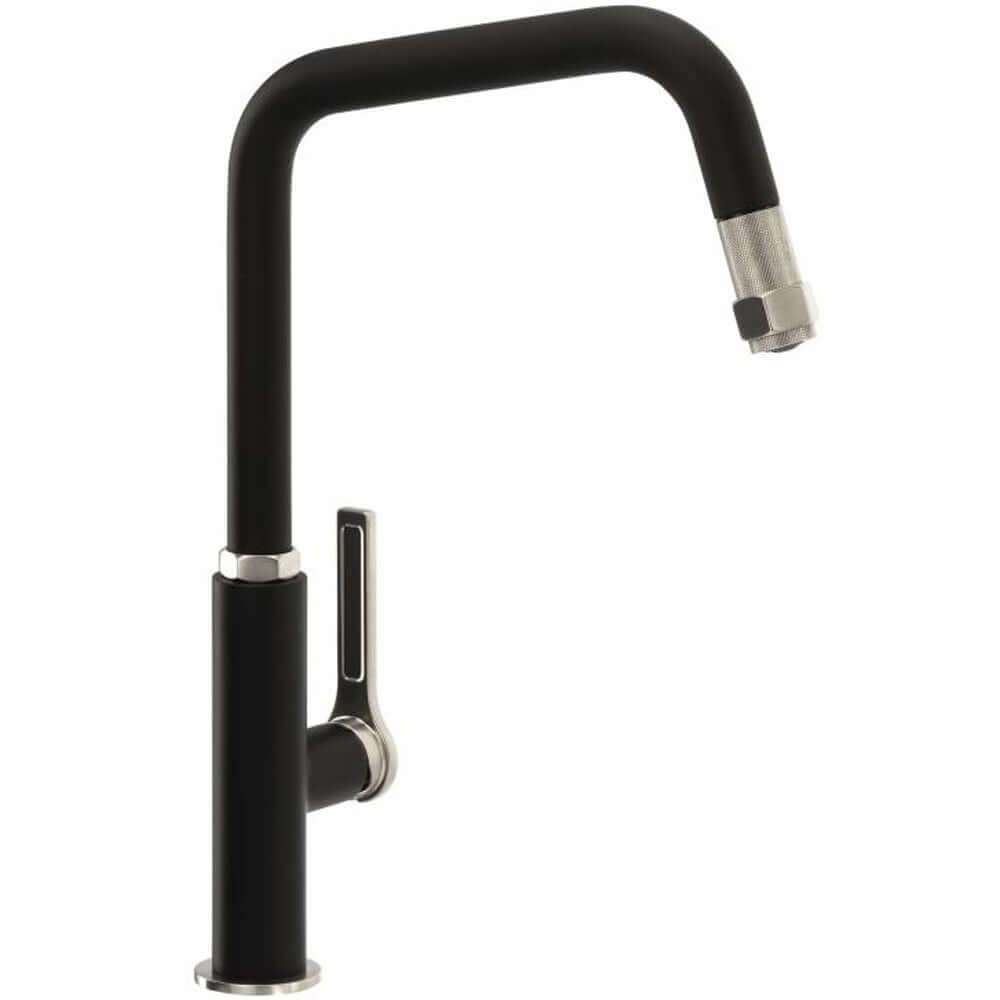Abode Hex Pullout Single Lever Kitchen Sink Mixer Tap