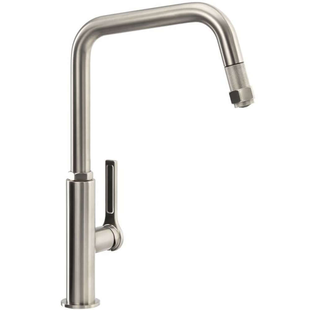 Abode Hex Pullout Single Lever Kitchen Sink Mixer Tap