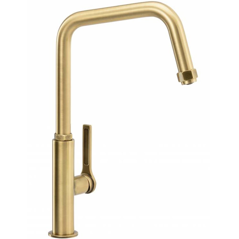 Abode Hex Single Lever Kitchen Sink Mixer Tap