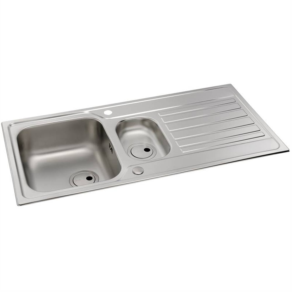 Abode Connekt 1.5 Bowl Stainless Steel Kitchen Sink