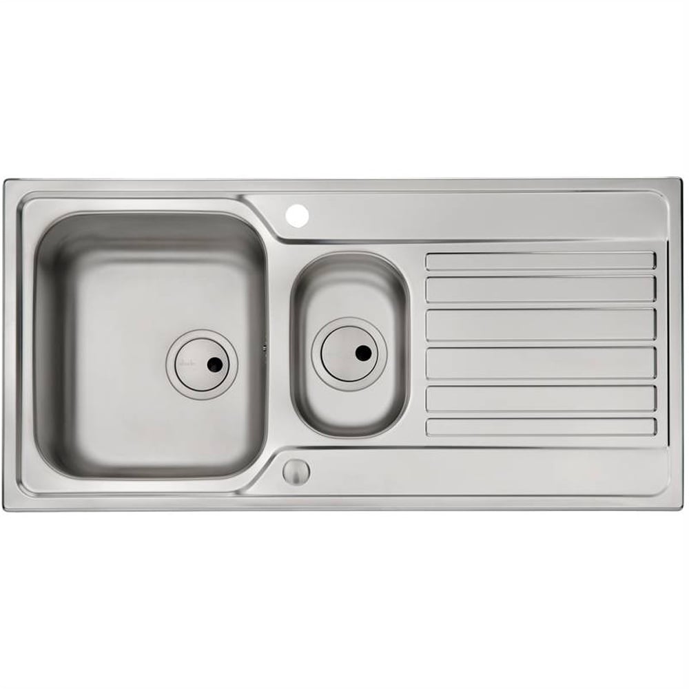 Abode Connekt 1.5 Bowl Stainless Steel Kitchen Sink