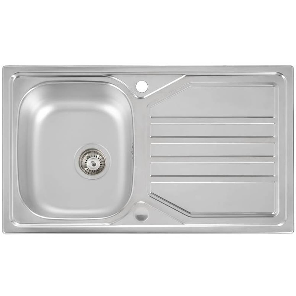 Abode Mikro 1.0 Bowl Stainless Reversible Steel Kitchen Sink