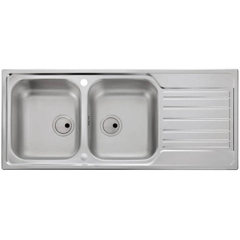 Abode connekt 2.0 Bowl Stainless Steel Reversible Kitchen Sink