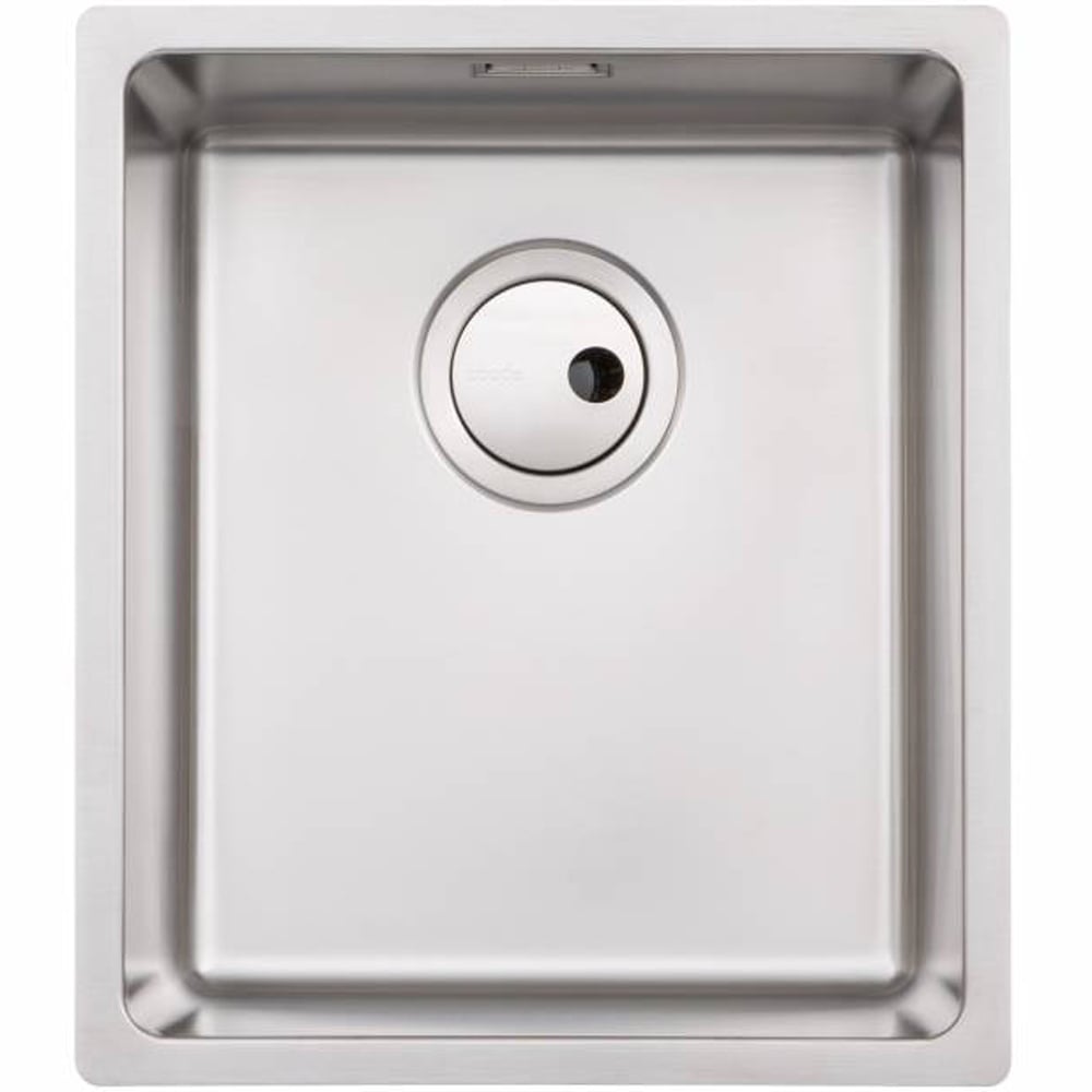 Abode Matrix R15 1.0 Bowl Brushed Stainless Steel Undermount Kitchen Sink