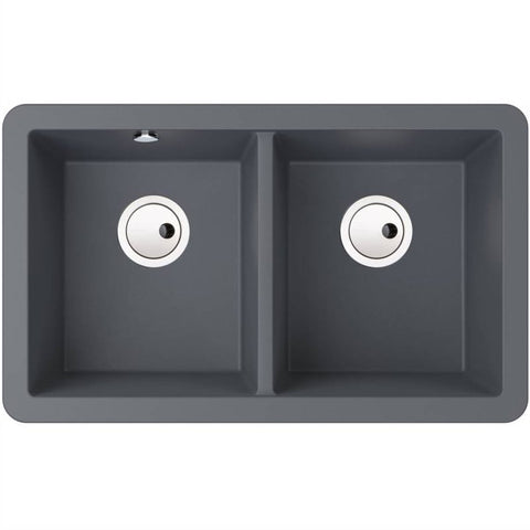 Abode Matrix SQ 2.0 Bowl Undermount Kitchen Sink & Waste