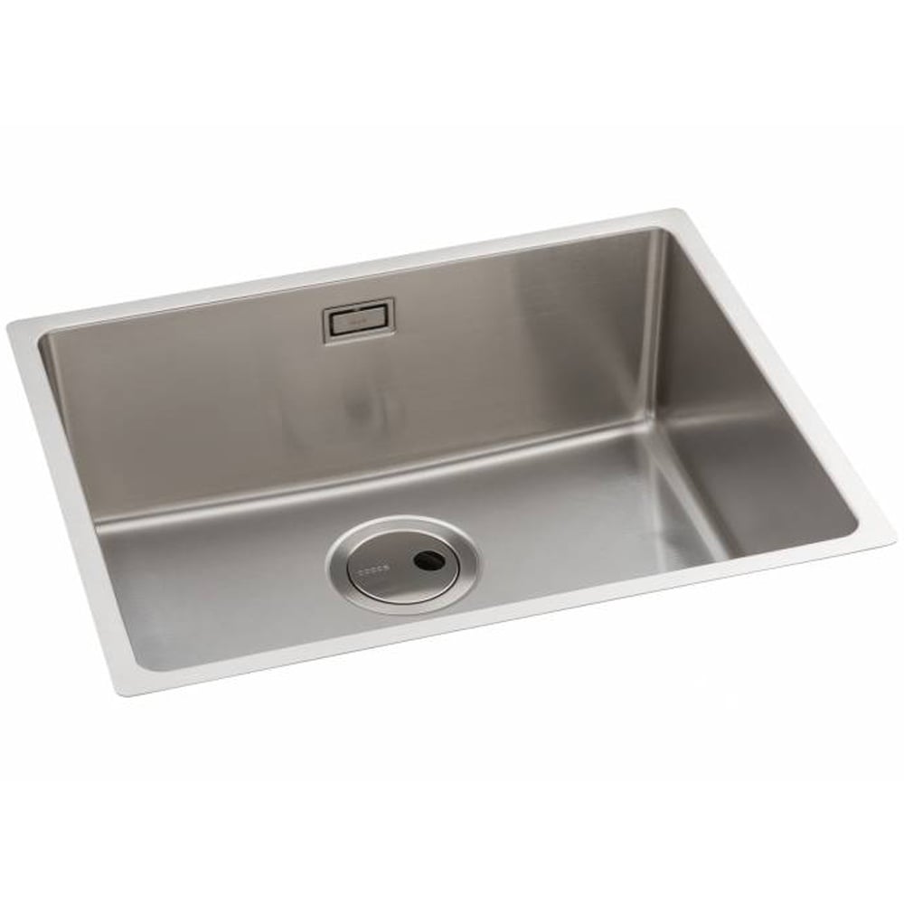 Abode Matrix R15 Large 1.0 Bowl Brushed Stainless Steel Undermount Kitchen Sink