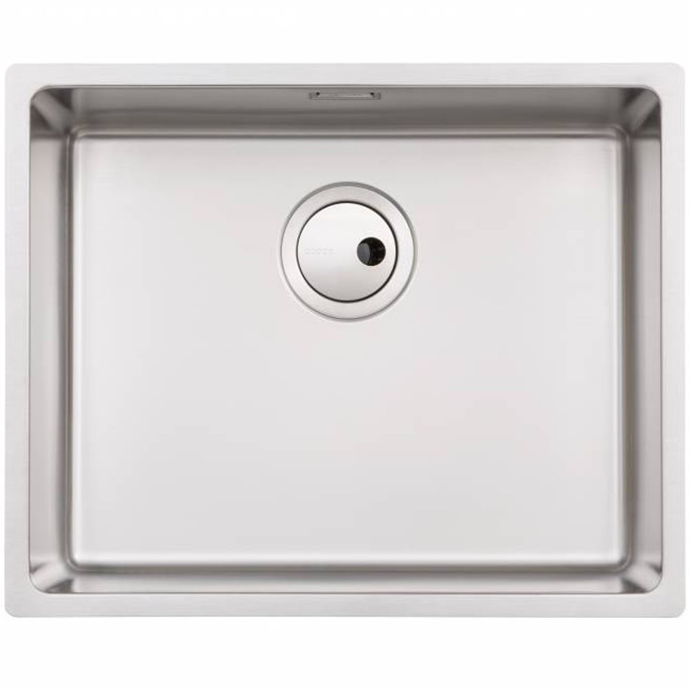 Abode Matrix R15 Large 1.0 Bowl Brushed Stainless Steel Undermount Kitchen Sink