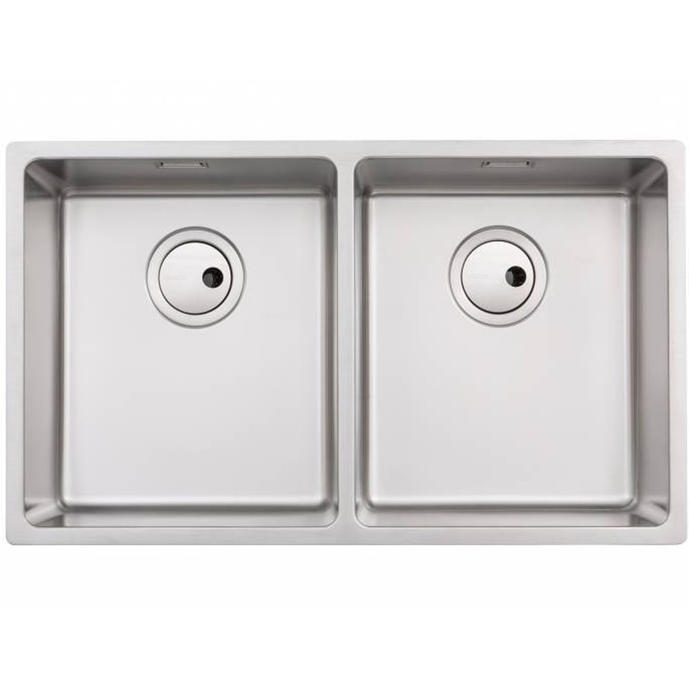 Abode Matrix R15 2.0 Bowl Brushed Stainless Steel Undermount Kitchen Sink