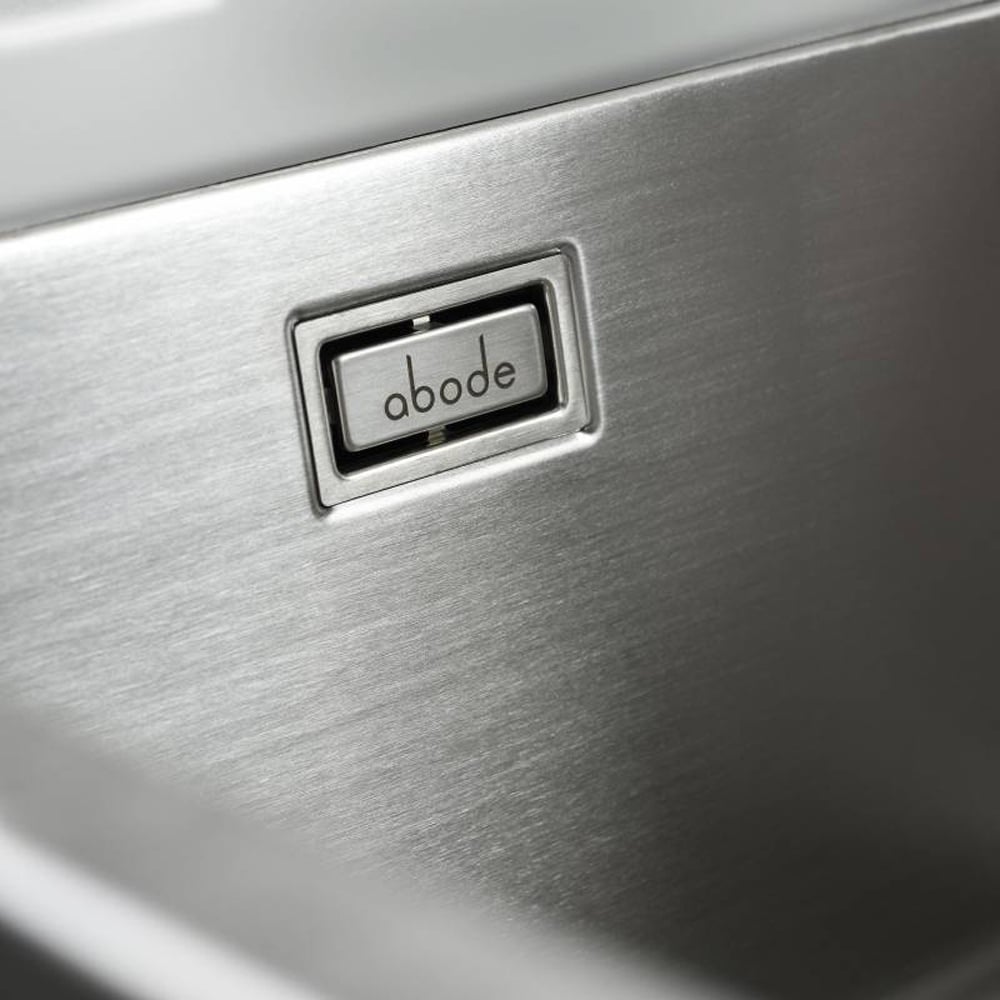 Abode Matrix R15 2.0 Bowl Brushed Stainless Steel Undermount Kitchen Sink