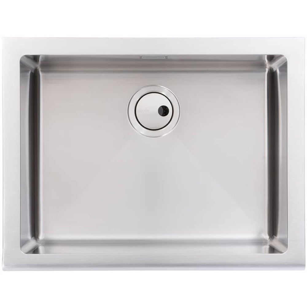 Abode Belfast Satinless Steel Single Bowl Undermount Kitchen Sink AW5135