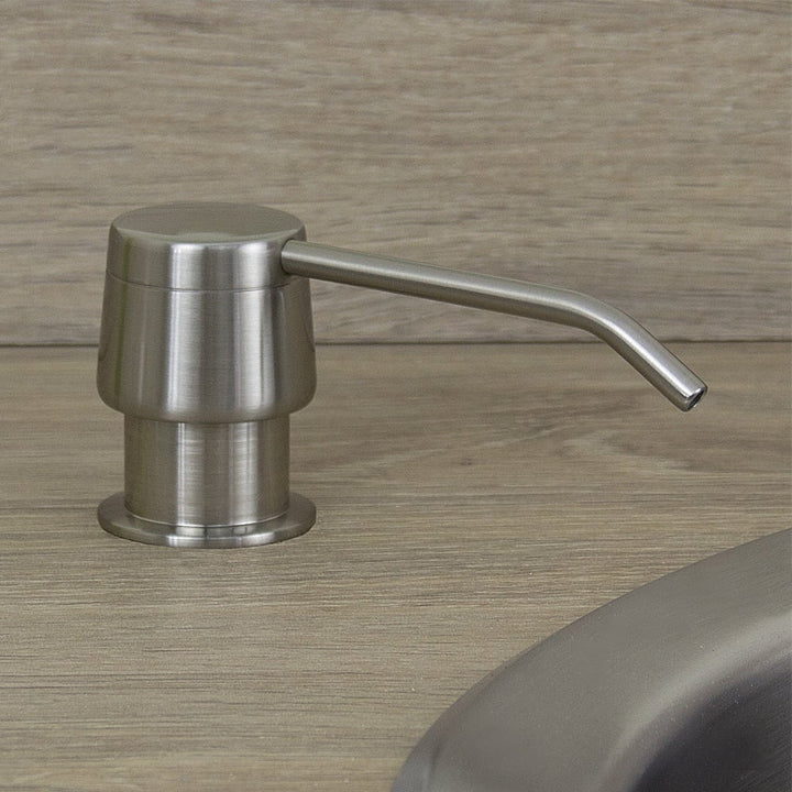 astini-brushed-steel-270ml-integrated-kitchen-sink-soap-dispenser-201bn-