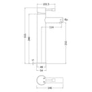 nuie-series-2-lever-high-rise-fixed-spout-basin-mixer-tap---fj319-