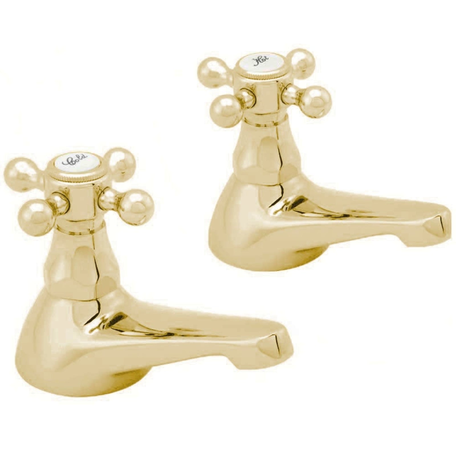 Deva Tudor Bathroom Hot & Cold Bath Taps TUD02 Series