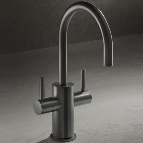 MGS SPIN HC Matt Stainless Steel Kitchen Sink Mixer Tap with Durable Finish 0172 Series