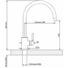 perrin--rowe-juliet-single-lever-satin-brass-kitchen-sink-mixer-tap---4912sb-