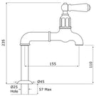 perrin--rowe-mayan-ceramic-lever-satin-brass-kitchen-sink-taps---4332sbwpc-