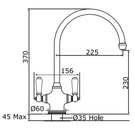 perrin--rowe-phoenician-dual-lever-satin-brass-sink-mixer-tap-4460sbwpc-