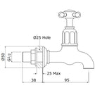perrin--rowe-mayan-cross-handle-satin-brass-wall-mounted-sink-taps---4328sb-