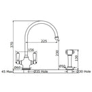 perrin--rowe-phoenician-nickel-mono-sink-mixer-tap--rinse-4360niwpc-