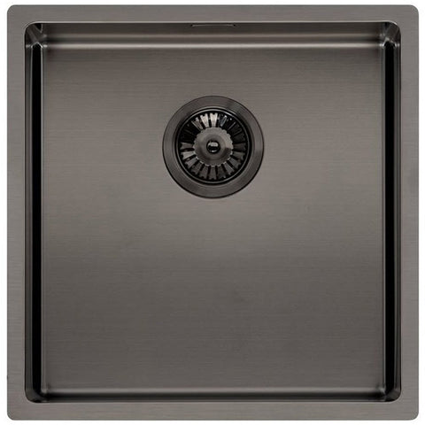 Reginox Miami 40x40 1.0 Bowl Stainless Steel Kitchen Sink & Waste